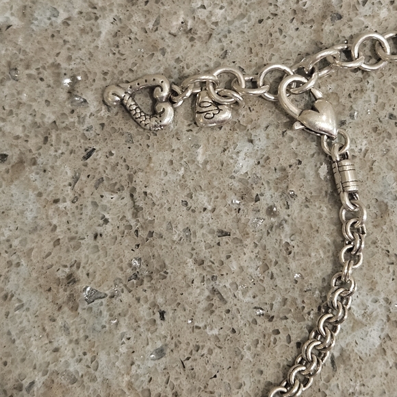 Brighton Adore Me Etched Open Heart Pendant Necklace - Picture 3 of 5